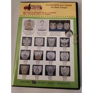 Amazing Designs Freestanding Lace Angels 26 Classic Designs